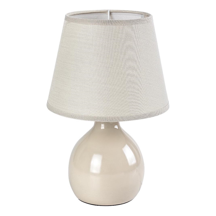 Rabalux - Bézs asztali lámpa 1xE14/40W/230V