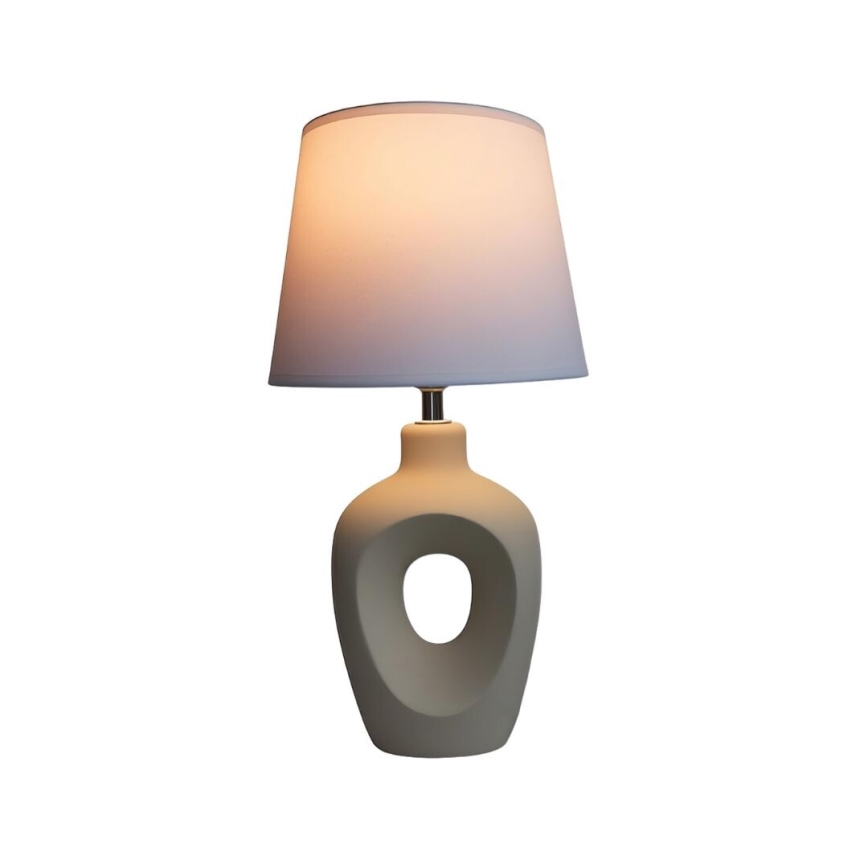 Rabalux - Bézs asztali lámpa 1xE14/25W/230V