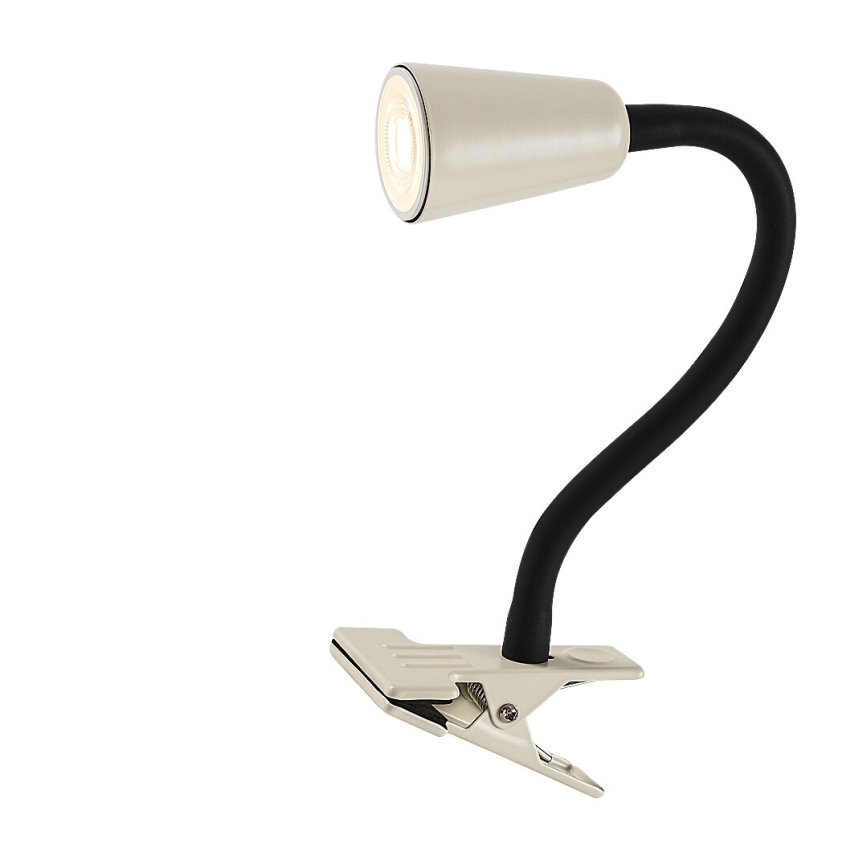 Rabalux - Csíptetős asztali lámpa 1xGU10/7W/230V krémszínű