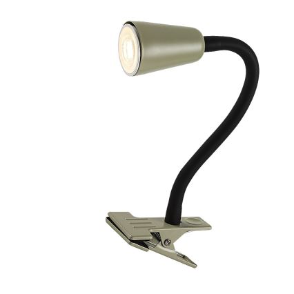 Rabalux - Csíptethető asztali lámpa 1xGU10/7W/230V khaki