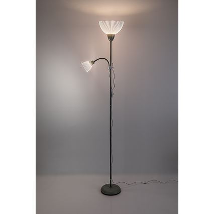 Rabalux - Állólámpa 1xE27/60W/230V + 1xE14/25W zöld