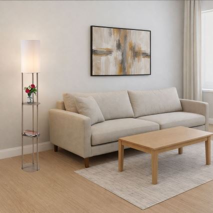 Rabalux - Állólámpa polcokkal 1xE27/40W/230V bézs