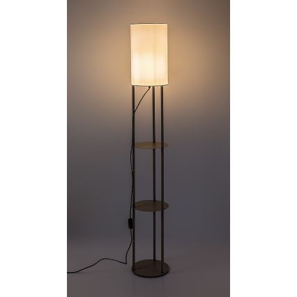 Rabalux - Állólámpa polcokkal 1xE27/40W/230V bézs