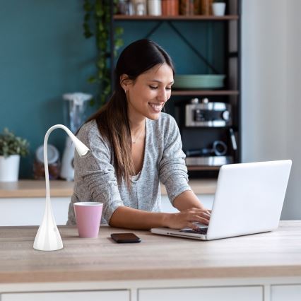 Rabalux - LED érintőkapcsolós asztali lámpa, állítható fényerővel LED/4W/230V 3000K fehér