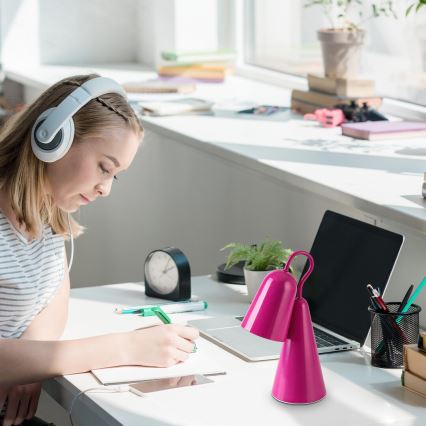 Rabalux - LED Asztali lámpa 1xE14/4W/230V rózsaszín