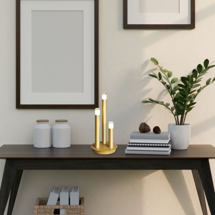 Rabalux - Asztali lámpa 3xG9/5W/230V arany