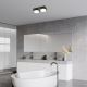 Rabalux - LED Mennyezeti fürdőszobai lámpa 2xLED/5,5W/230V IP44 fekete