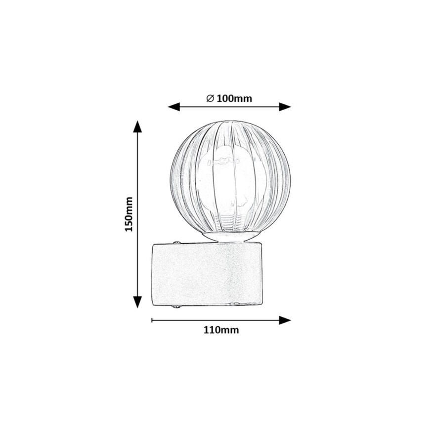 Rabalux - Kültéri fali lámpa 1xG9/3,5W/230V IP44