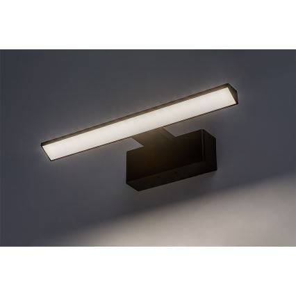Rabalux - LED fürdőszobai tükörvilágítás LED/6W/230V IP44 30 cm fekete