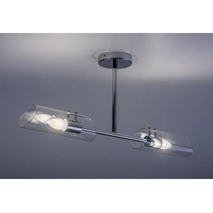 Rabalux - Fürdőszobai csillár rúdon 2xE14/12W/230V IP44 fényezett króm