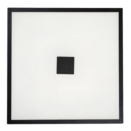 Rabalux - LED fürdőszobai mennyezeti lámpatest LED/18W/230V IP44 fekete 30x30 cm