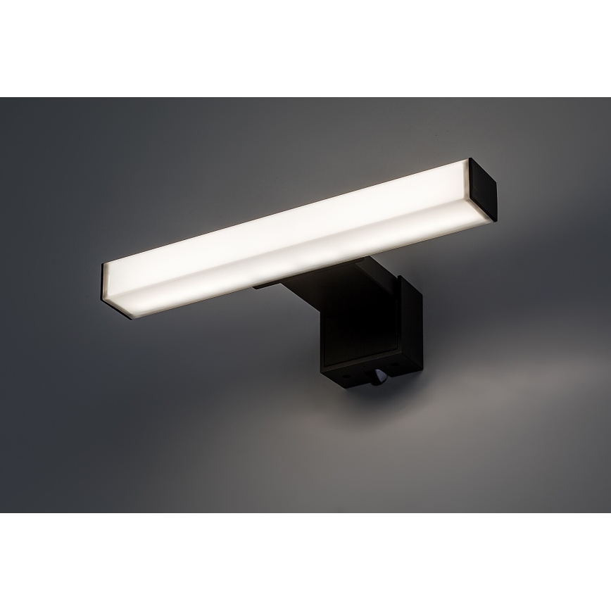 Rabalux - LED fürdőszobai tükörvilágítás LED/4W/230V IP44 20 cm fekete