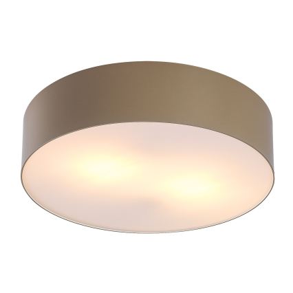 Rabalux - Kültéri mennyezeti lámpatest 2xE27/9W/230V Ø29 cm IP43 bézs