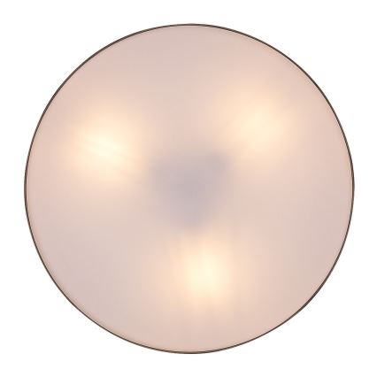 Rabalux - Kültéri mennyezeti lámpatest 3×E27/9W/230V átm. 39 cm IP43 bézs