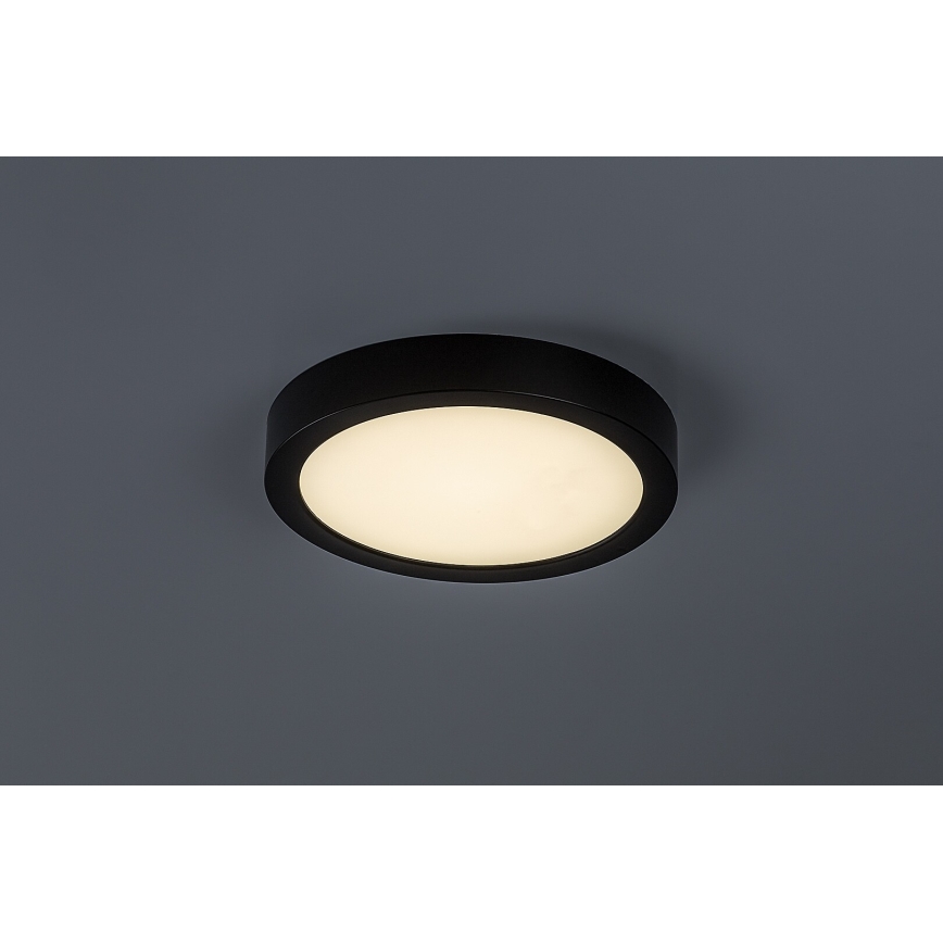 Rabalux - LED fürdőszobai mennyezeti lámpa LED/24W/230V átm. 22 cm IP44 fekete