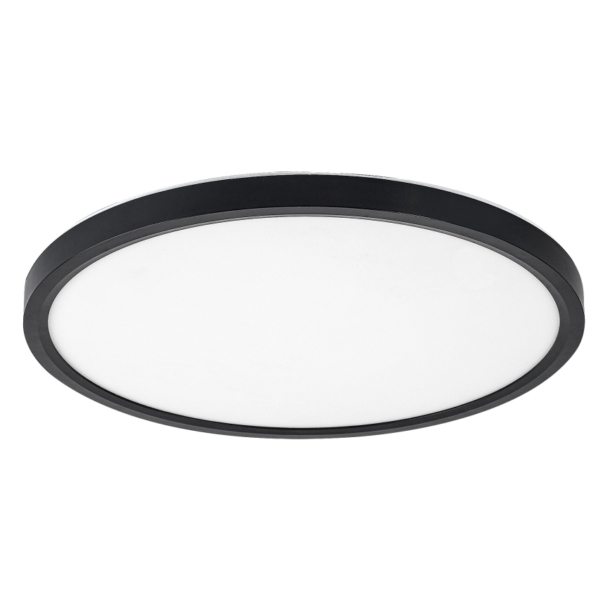 Rabalux - LED fürdőszobai mennyezeti lámpatest LED/24W/230V 3000/4000/6000K átmérő 40 cm IP44 fekete