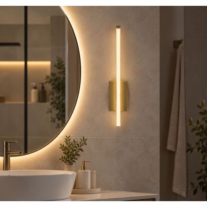 Rabalux - LED fürdőszobai fali lámpa LED/10W/230V 4000K IP44 arany
