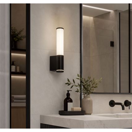 Rabalux - LED fürdőszobai fali lámpa LED/6W/230V IP44 fekete