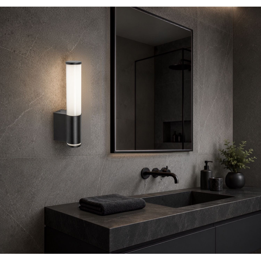 Rabalux - LED fürdőszobai fali lámpa LED/6W/230V IP44 fekete