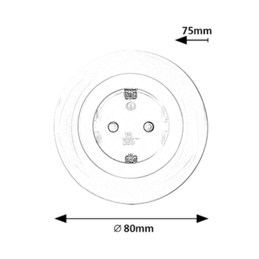 Rabalux - LED RGB aljzat világítással LED/0,54W/230V 3000K