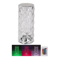 Rabalux 76015 - LED RGB Dimmelhető tölthető asztali lámpa SIGGY LED/1,5W/3,7V 800 mAh