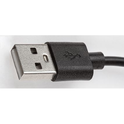 Rabalux - LED RGB állítható fényerejű asztali lámpa LED/3W/5V lila + távirányító