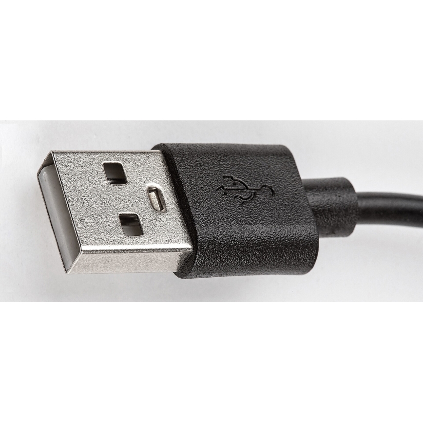 Rabalux - LED RGB állítható fényerejű asztali lámpa LED/3W/5V lila + távirányító