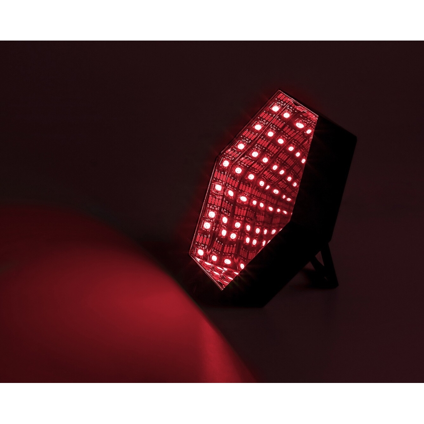 Rabalux - LED RGB állítható fényerejű asztali lámpa LED/1W/5V/3xAA + távirányító