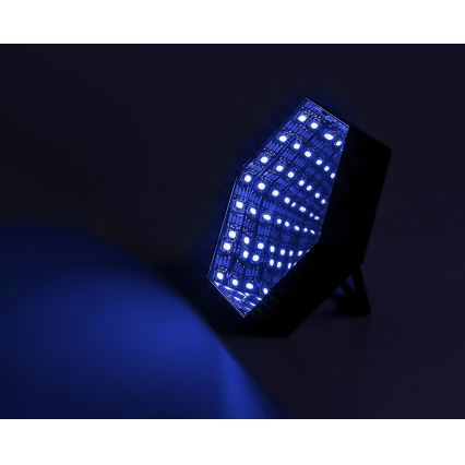 Rabalux - LED RGB állítható fényerejű asztali lámpa LED/1W/5V/3xAA + távirányító