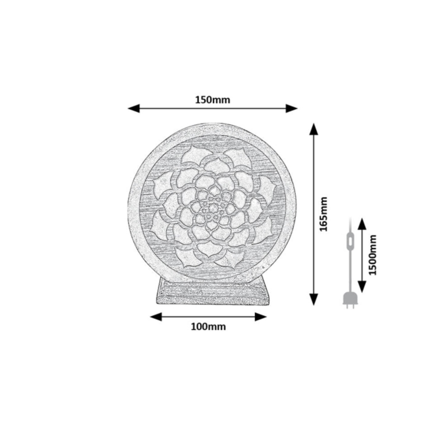 Rabalux - Sólámpa 1xE14/15W/230V