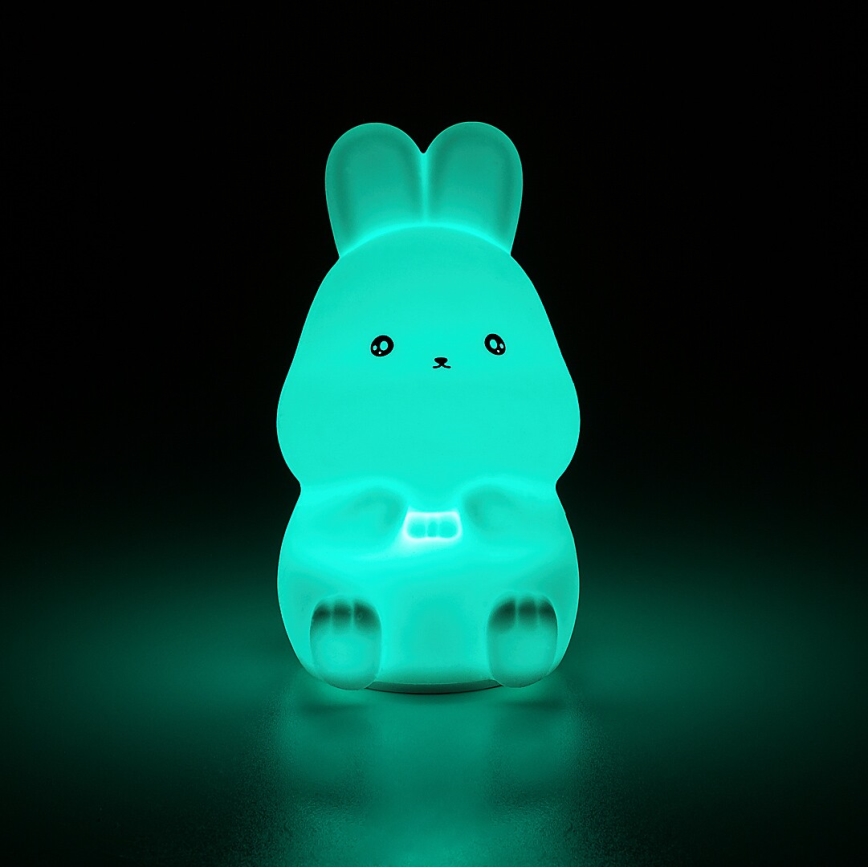 Rabalux - LED RGB érintésvezérelt éjszakai lámpa LED/0,05W/1xCR2032 nyúl