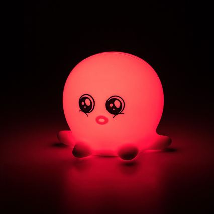 Rabalux - LED RGB érintős éjszakai lámpa LED/0,05W/1xCR2032 polip