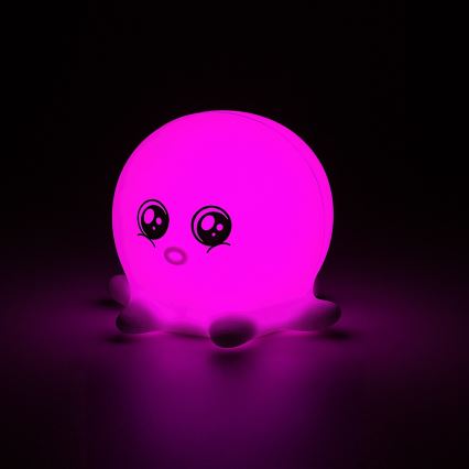 Rabalux - LED RGB érintős éjszakai lámpa LED/0,05W/1xCR2032 polip
