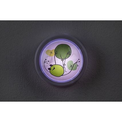 Rabalux - LED gyerek éjszakai fény LED/0,3W/2xAA 6000K