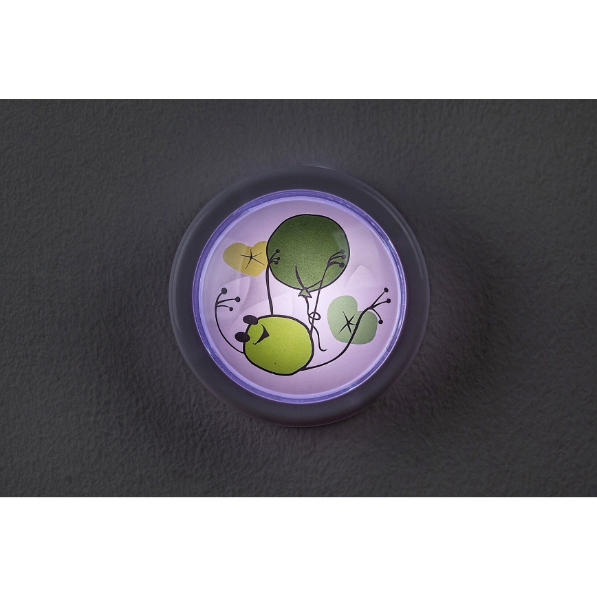 Rabalux - LED gyerek éjszakai fény LED/0,3W/2xAA 6000K