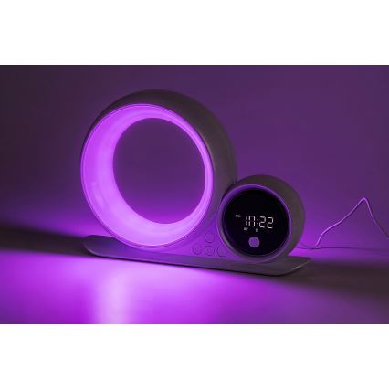 Rabalux - LED RGB Asztali lámpa hangszóróval LED/5W/230V