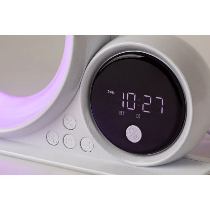 Rabalux - LED RGB Asztali lámpa hangszóróval LED/5W/230V