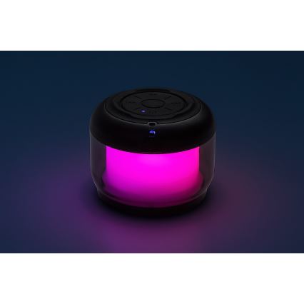 Rabalux - RGB Asztali lámpa hangszóróval RGB/3W/3,7V 500mAh