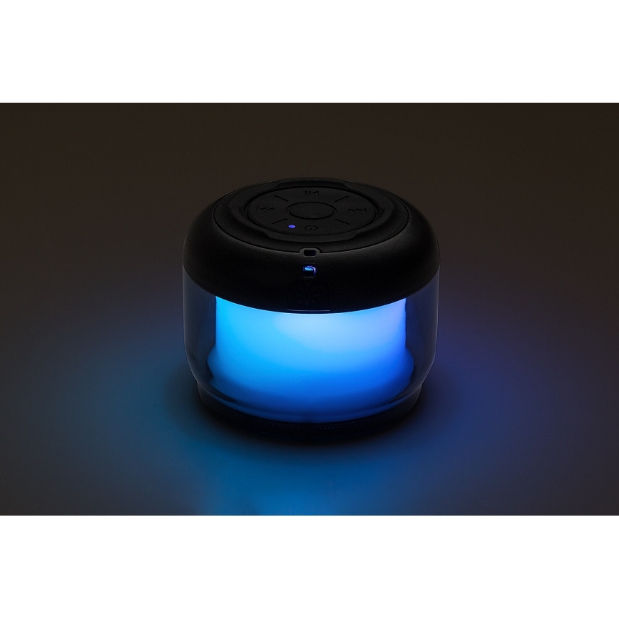 Rabalux - RGB Asztali lámpa hangszóróval RGB/3W/3,7V 500mAh