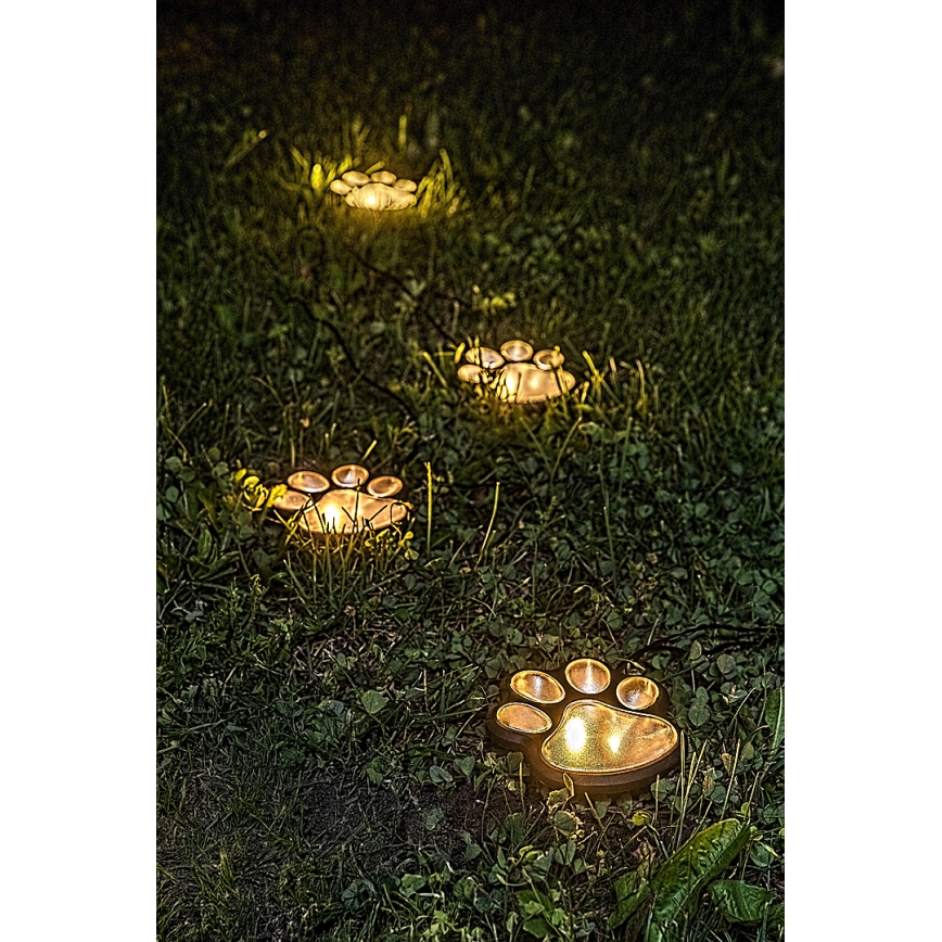 Rabalux - LED Napelemes lámpa 4xLED/0,06W/1,2V IP44 600 mAh