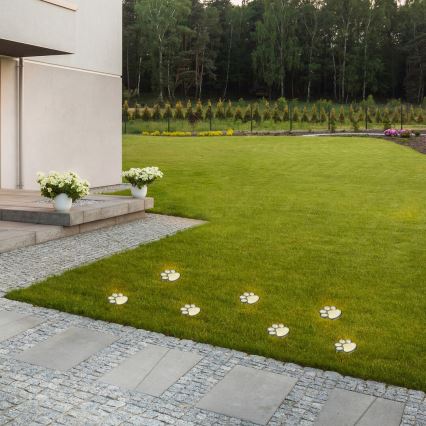 Rabalux - LED Napelemes lámpa 4xLED/0,06W/1,2V IP44 600 mAh