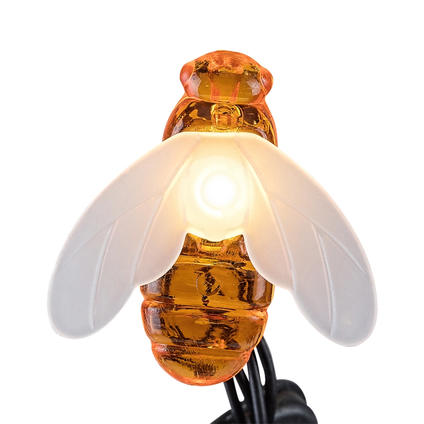 Rabalux - LED Napelemes lánc 20xLED/0,06W/1,2V IP44 600 mAh