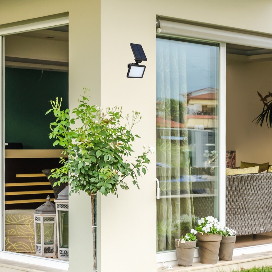 Rabalux - LED napelemes reflektor érzékelővel LED/9,6W/3,7V IP44 2000 mAh