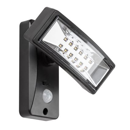 Rabalux - LED Napelemes lámpa érzékelővel LED/2,4W/3,7V IP44 1200 mAh