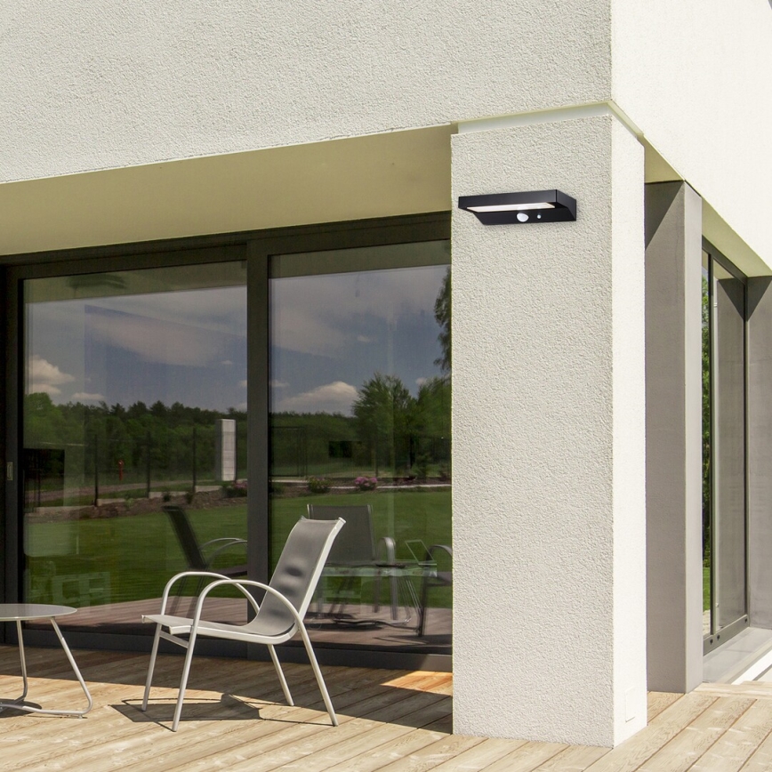 Rabalux - LED Napelemes lámpa érzékelővel LED/6W/3,7V IP44 2200 mAh