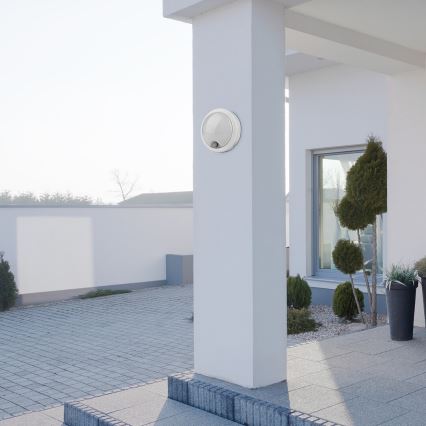 Rabalux - LED Kültéri fali lámpa érzékelővel LED/15W/230V IP54