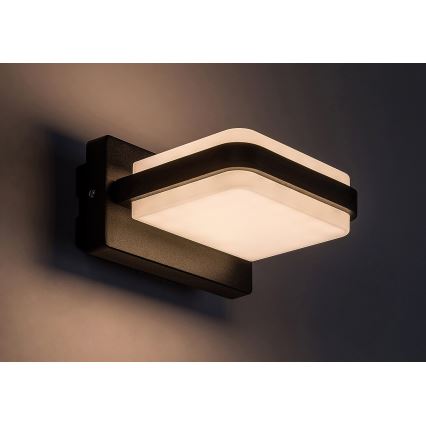 Rabalux - LED Kültéri fali lámpa LED/12W/230V IP44 fekete