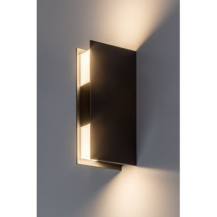 Rabalux - Kültéri LED fali lámpatest LED/13W/230V IP65 antracitszürke