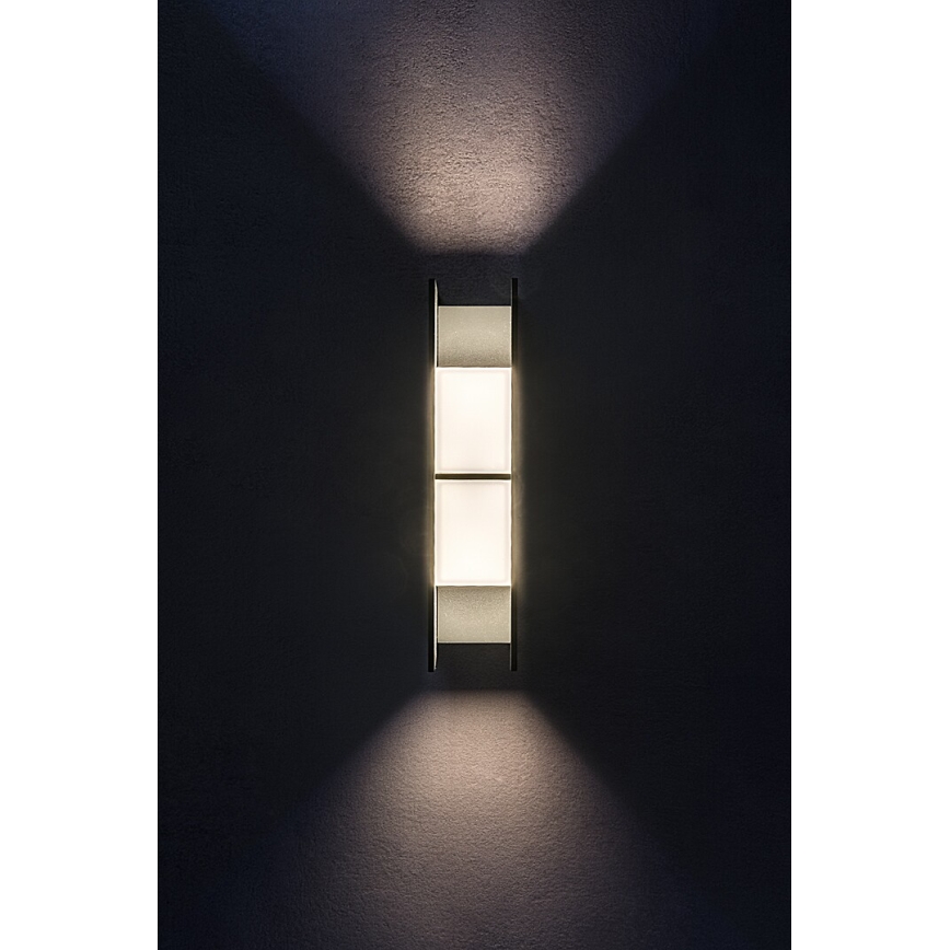 Rabalux - Kültéri LED fali lámpatest LED/13W/230V IP65 antracitszürke