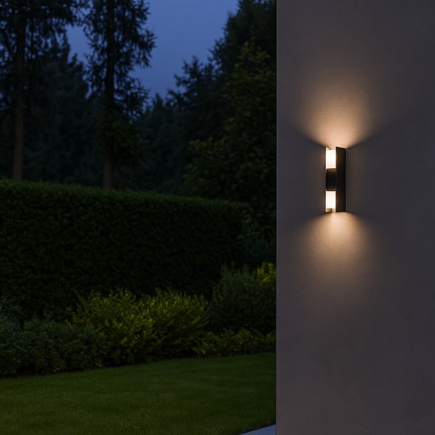 Rabalux - LED kültéri fali lámpa LED/13W/230V IP65 antracit